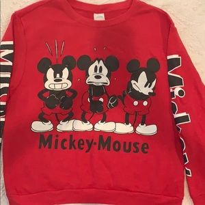 Disney Mickey Mouse sweat shirt size XXL